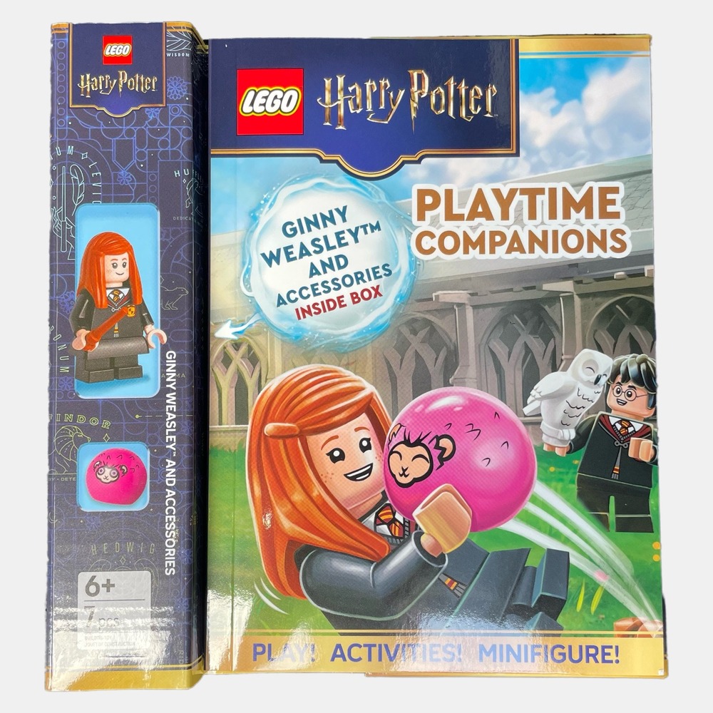 LEGO Harry Potter Playtime Companions Book Ginny Weasley Minifigure Pygmy Puff